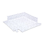 Laufgitter 100x100 weiß lackiert