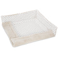 Teddy / Musselin Laufgittereinlage 100x100 Herzen