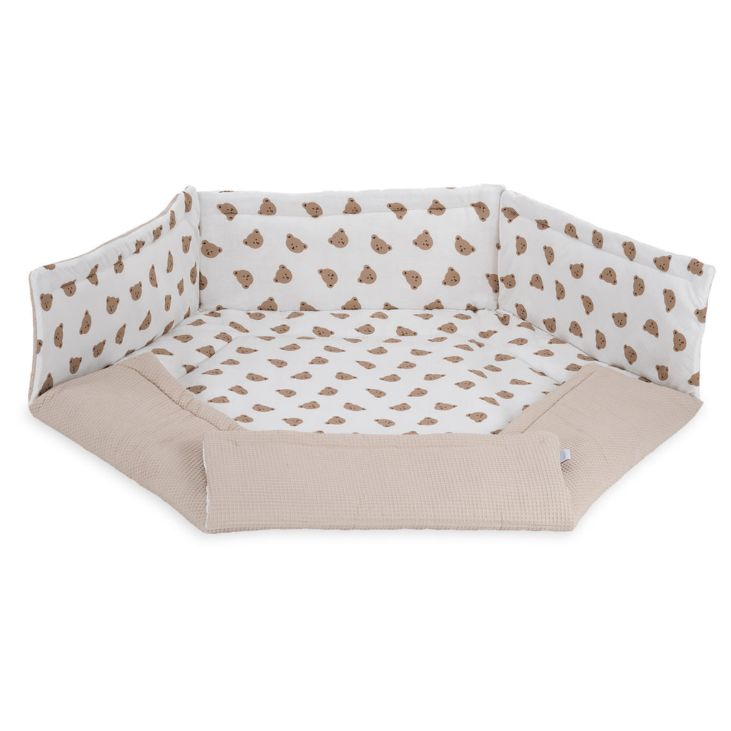 Laufgitter 6-eck klar lackiert