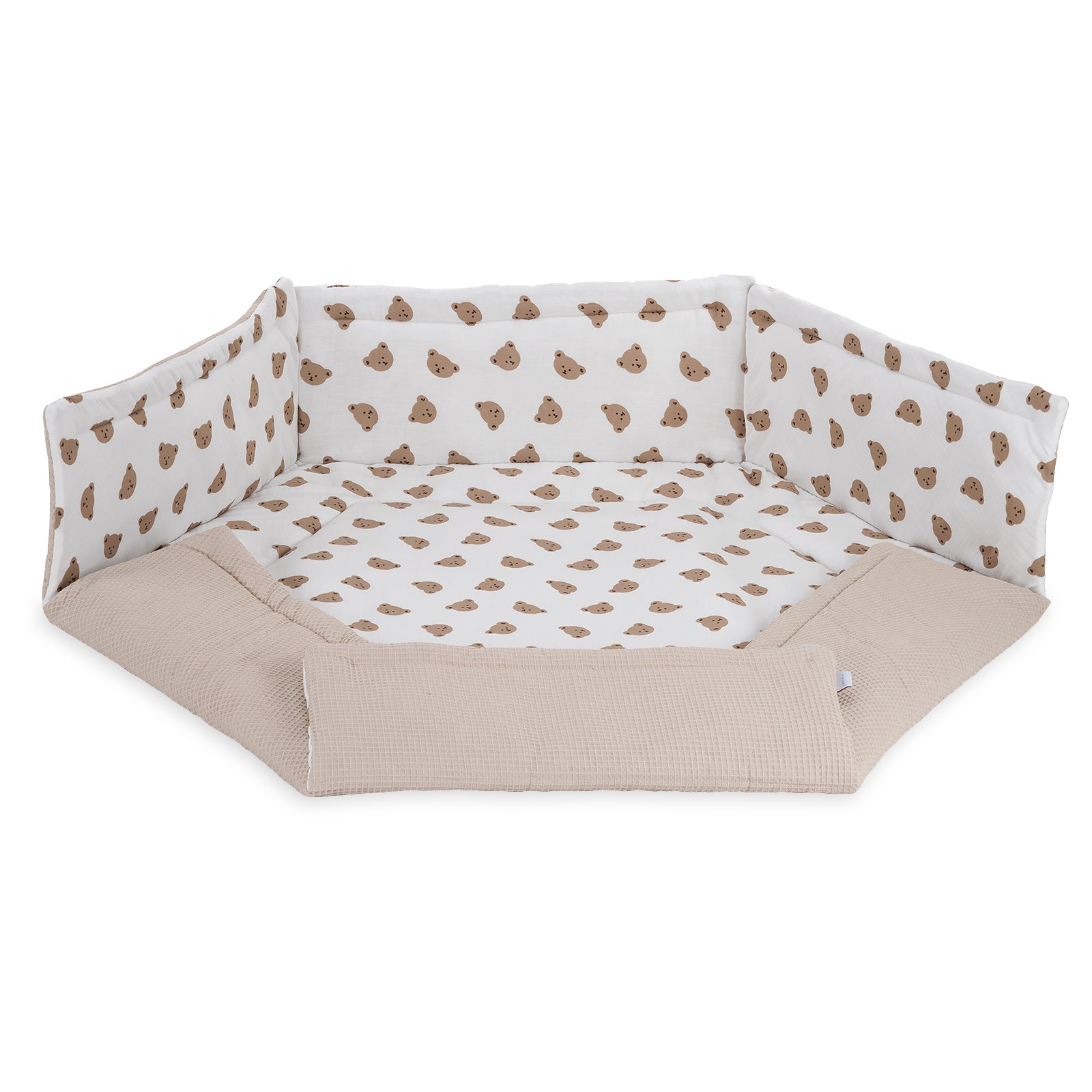 Laufgitter 6-eck natur