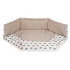 Laufgitter 6-eck natur