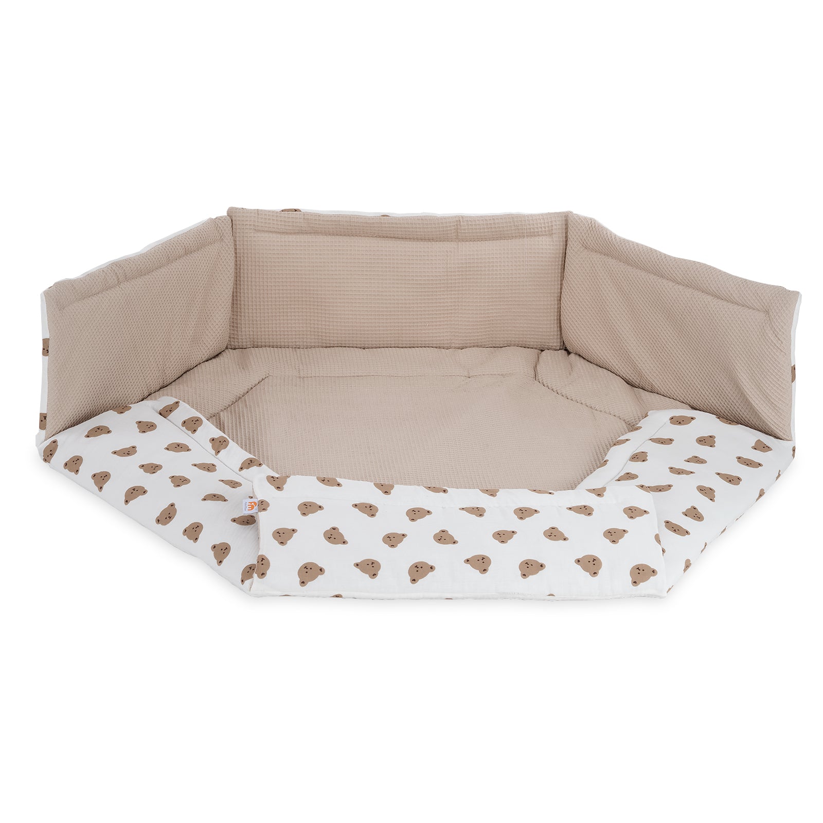 Laufgitter 6-eck natur