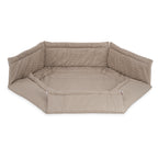 Laufgitter 6-eck grau lackiert