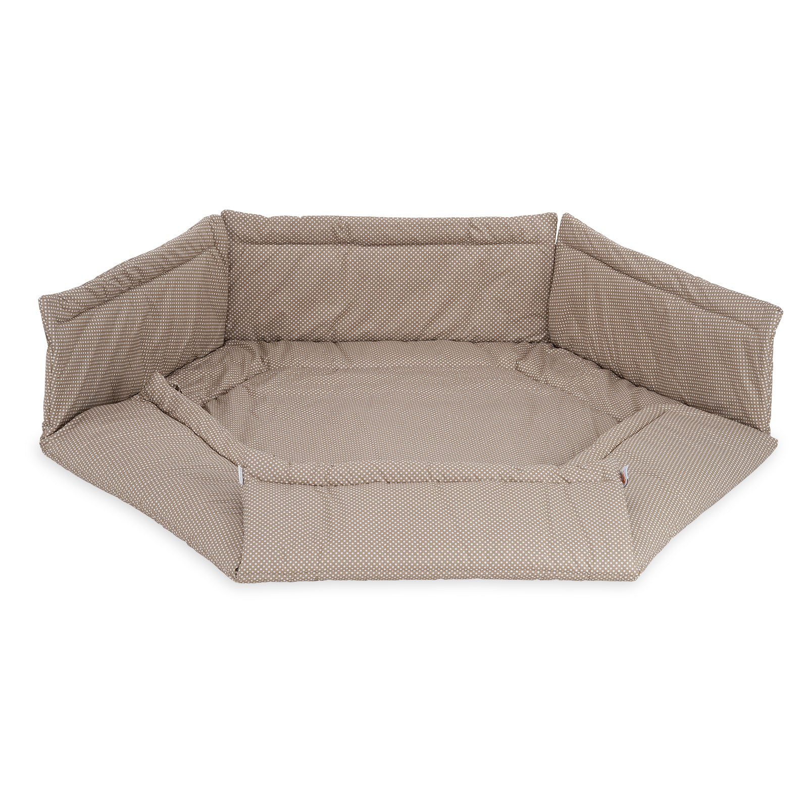 Laufgitter 6-eck natur