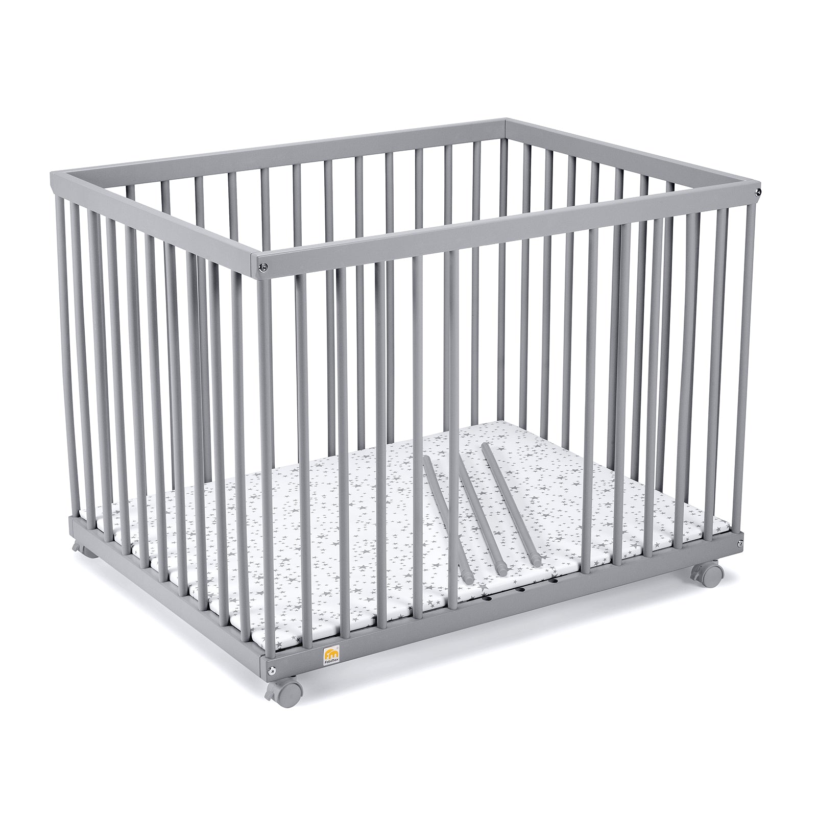 Laufgitter 75x100 grau lackiert