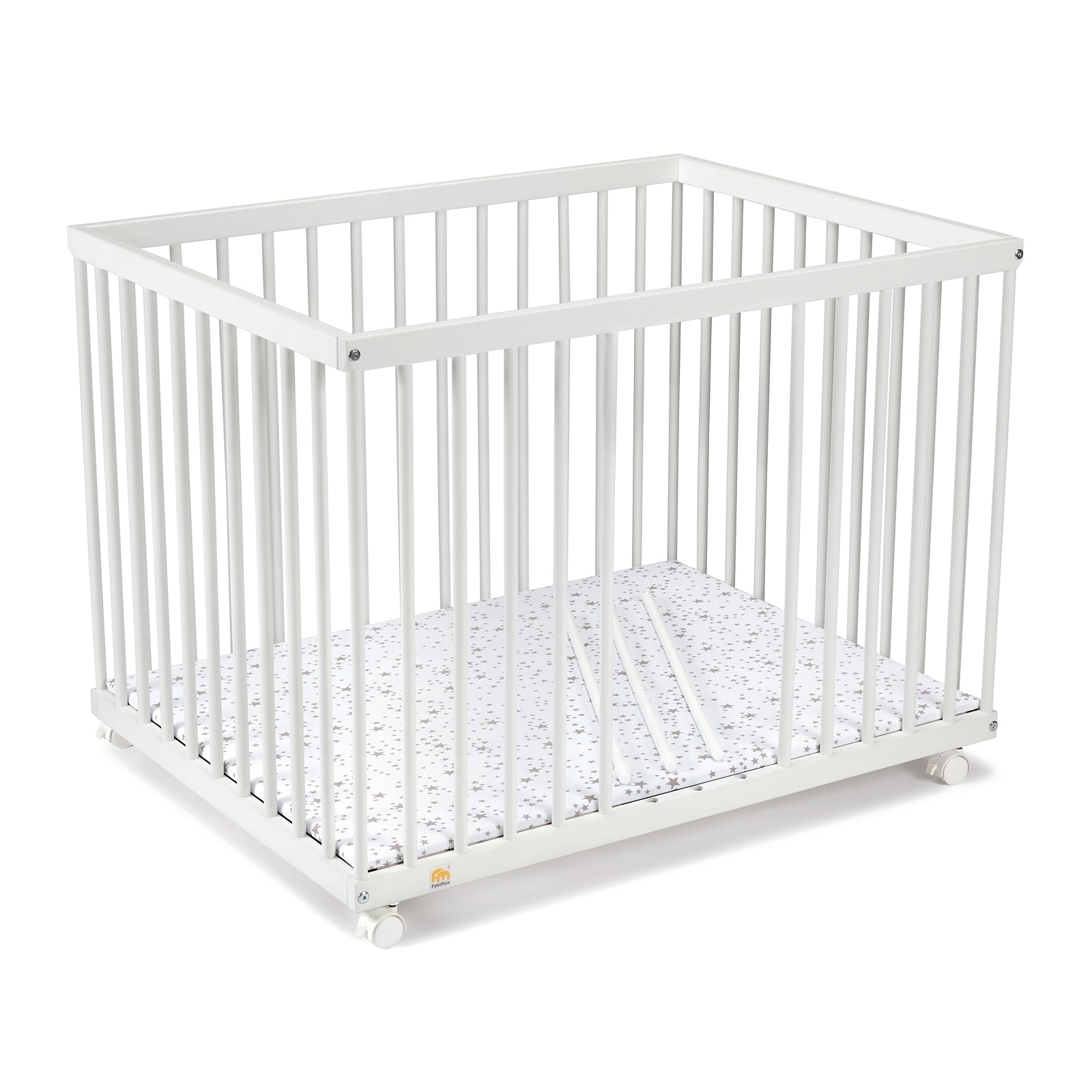Laufgitter 75x100 weiß lackiert