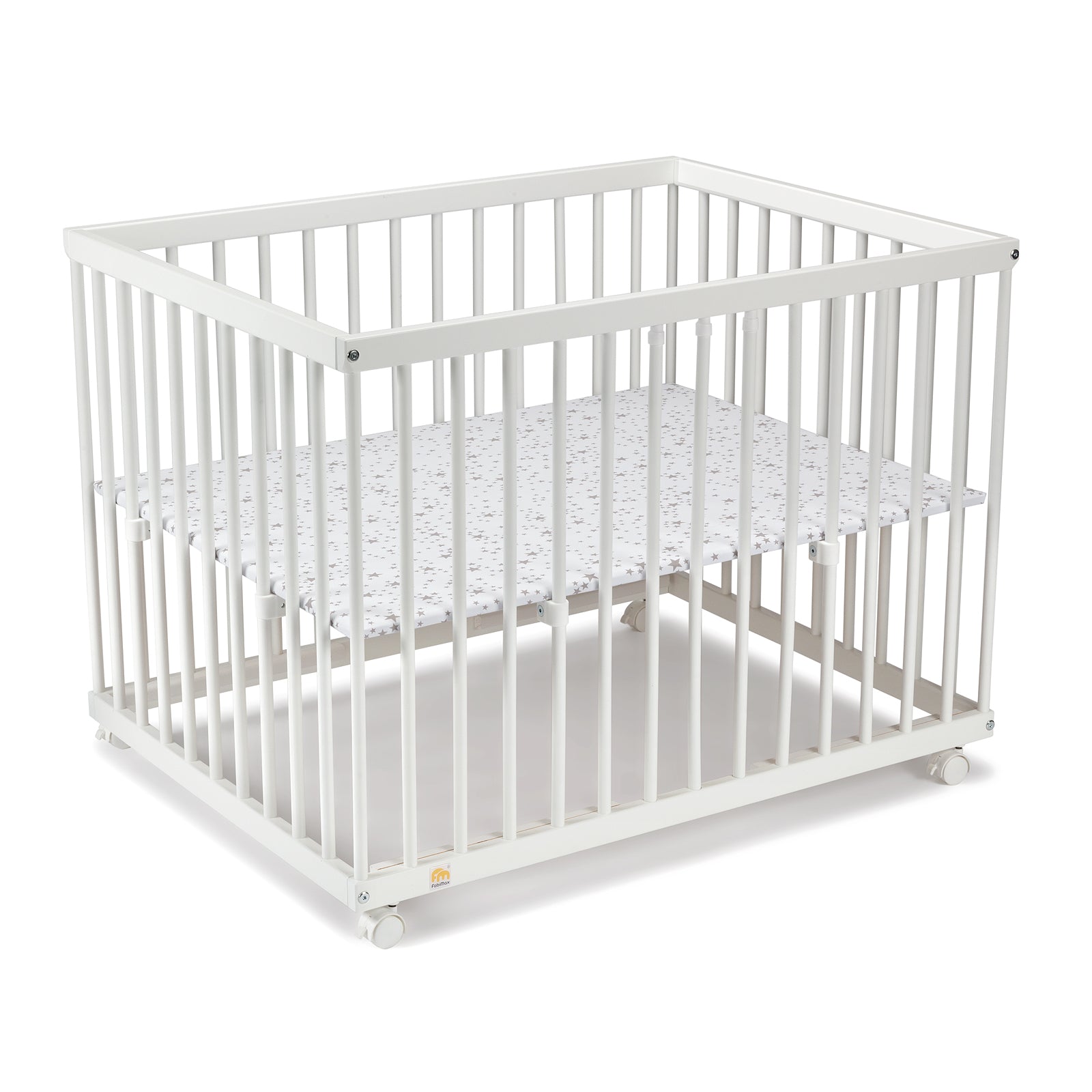 Laufgitter 75x100 weiß lackiert