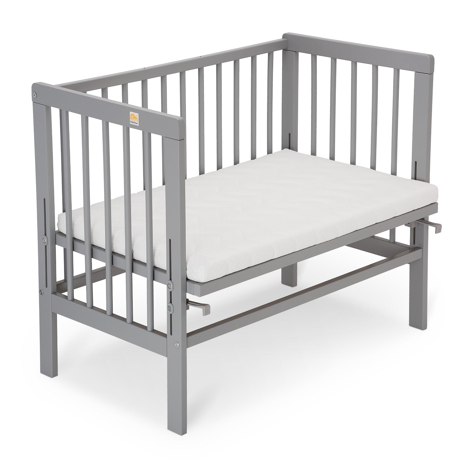 Beistellbett Basic Plus grau