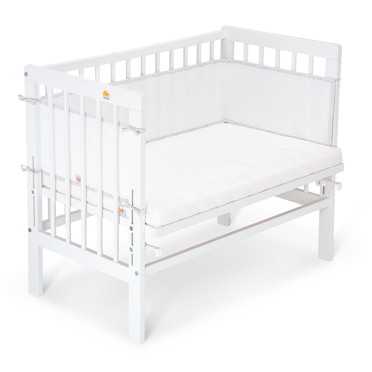 Beistellbett Basic weiß