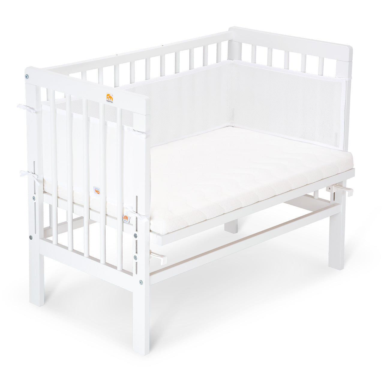 Beistellbett Basic weiß