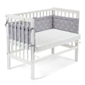 Basic Plus white bedside crib