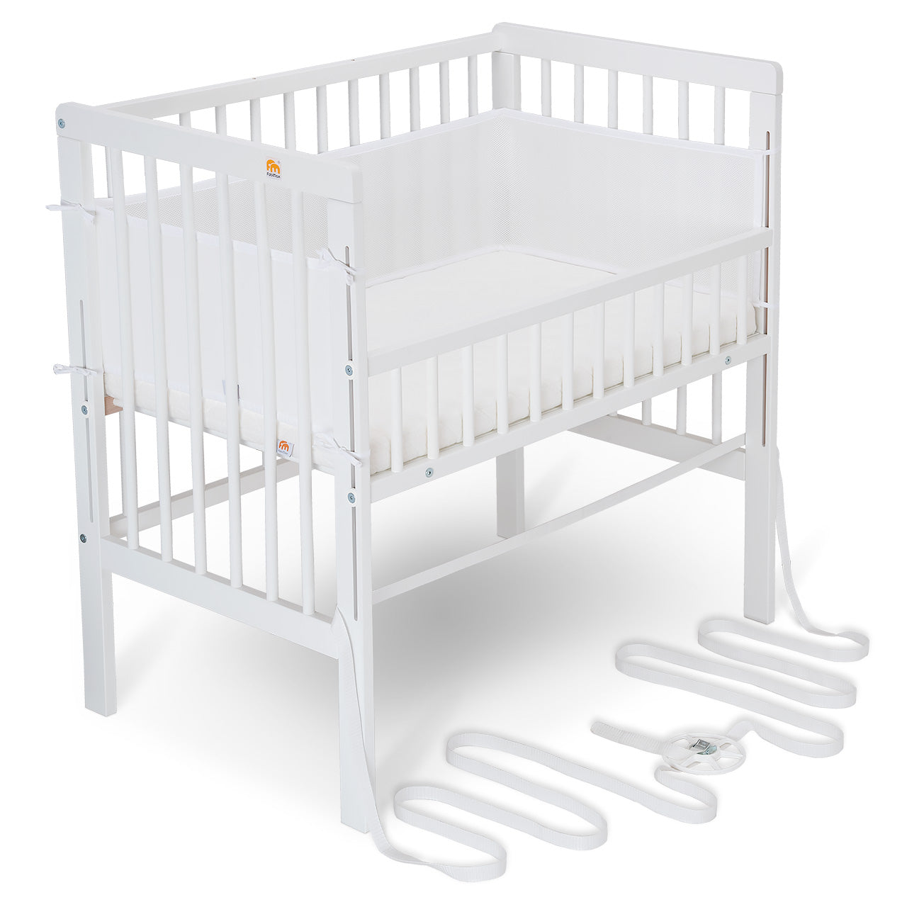 Beistellbett Boxspring Fix weiß