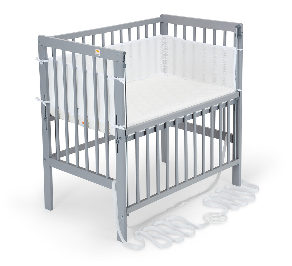 Beistellbett Boxspring Flex grau