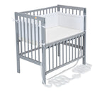 Beistellbett Boxspring Flex grau