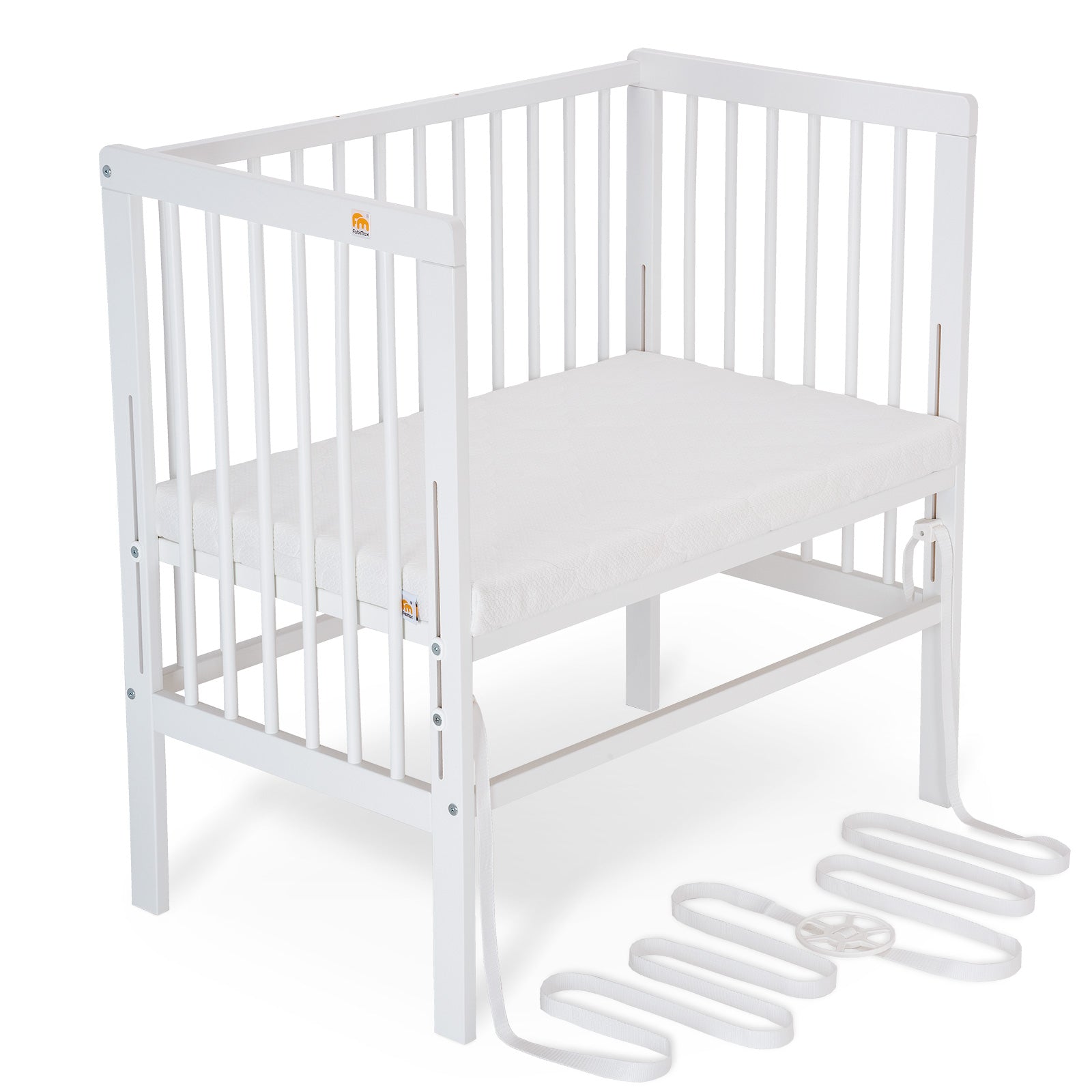 Beistellbett Boxspring weiß