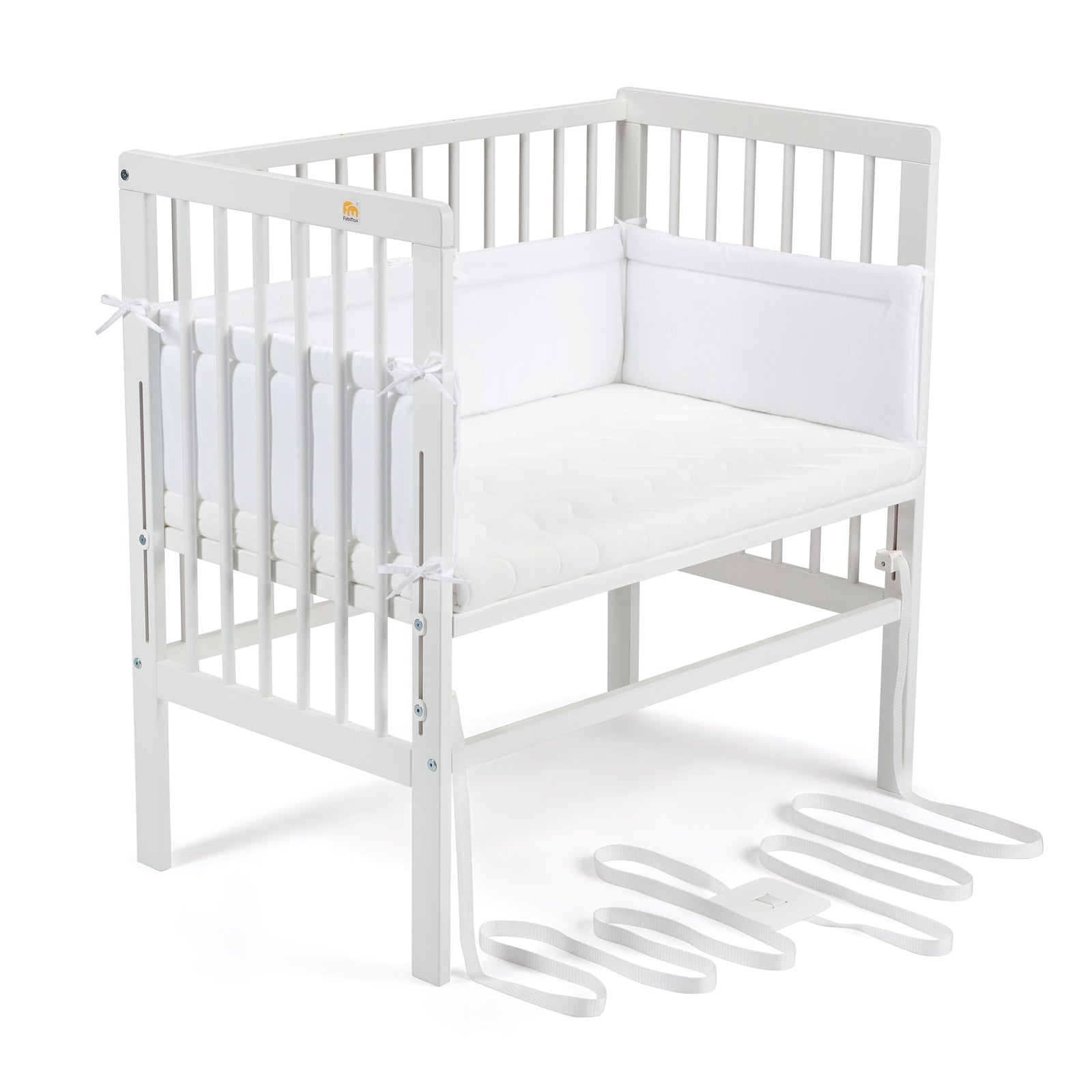 Beistellbett Boxspring weiß