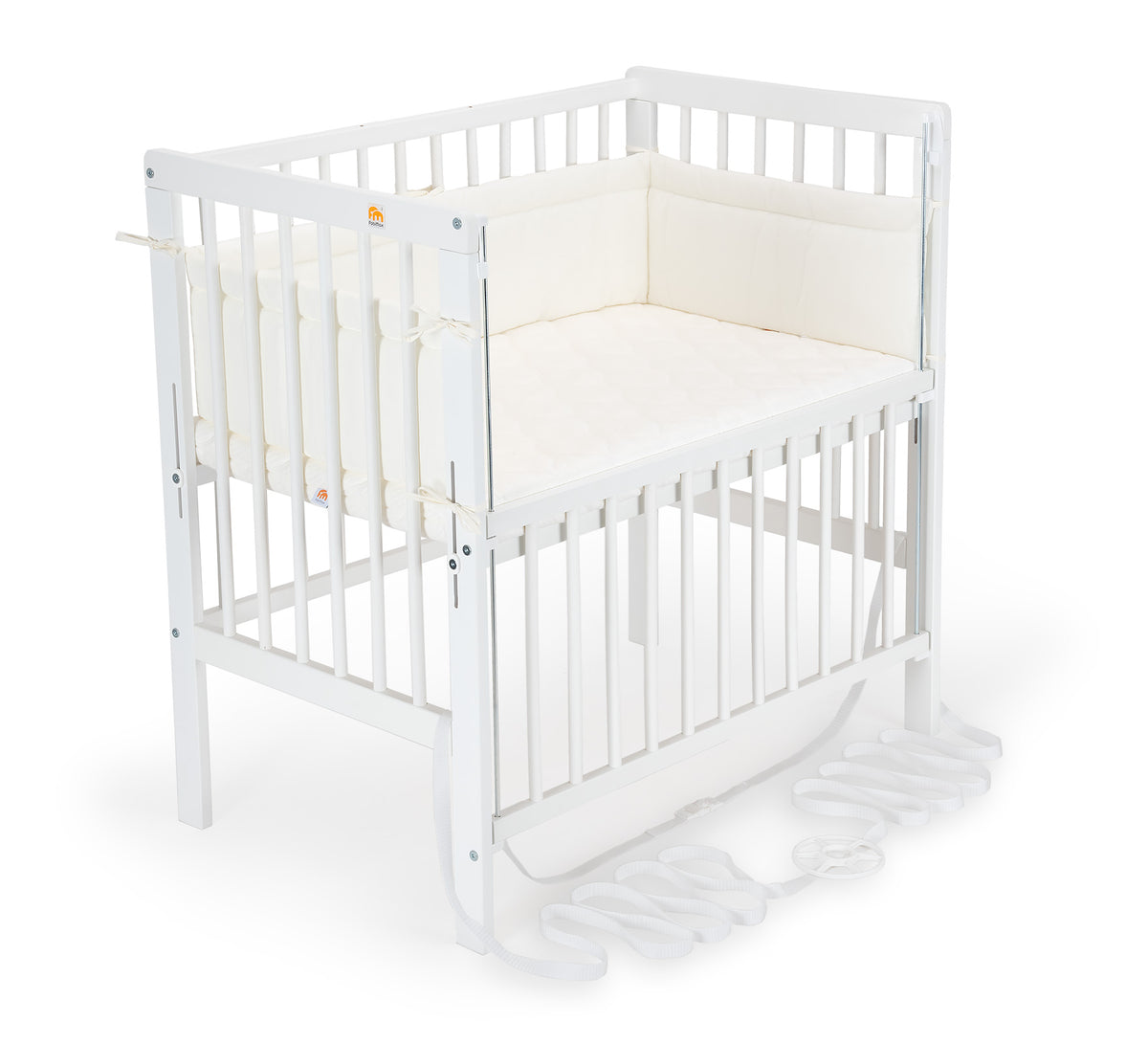 Beistellbett Boxspring Flex weiß