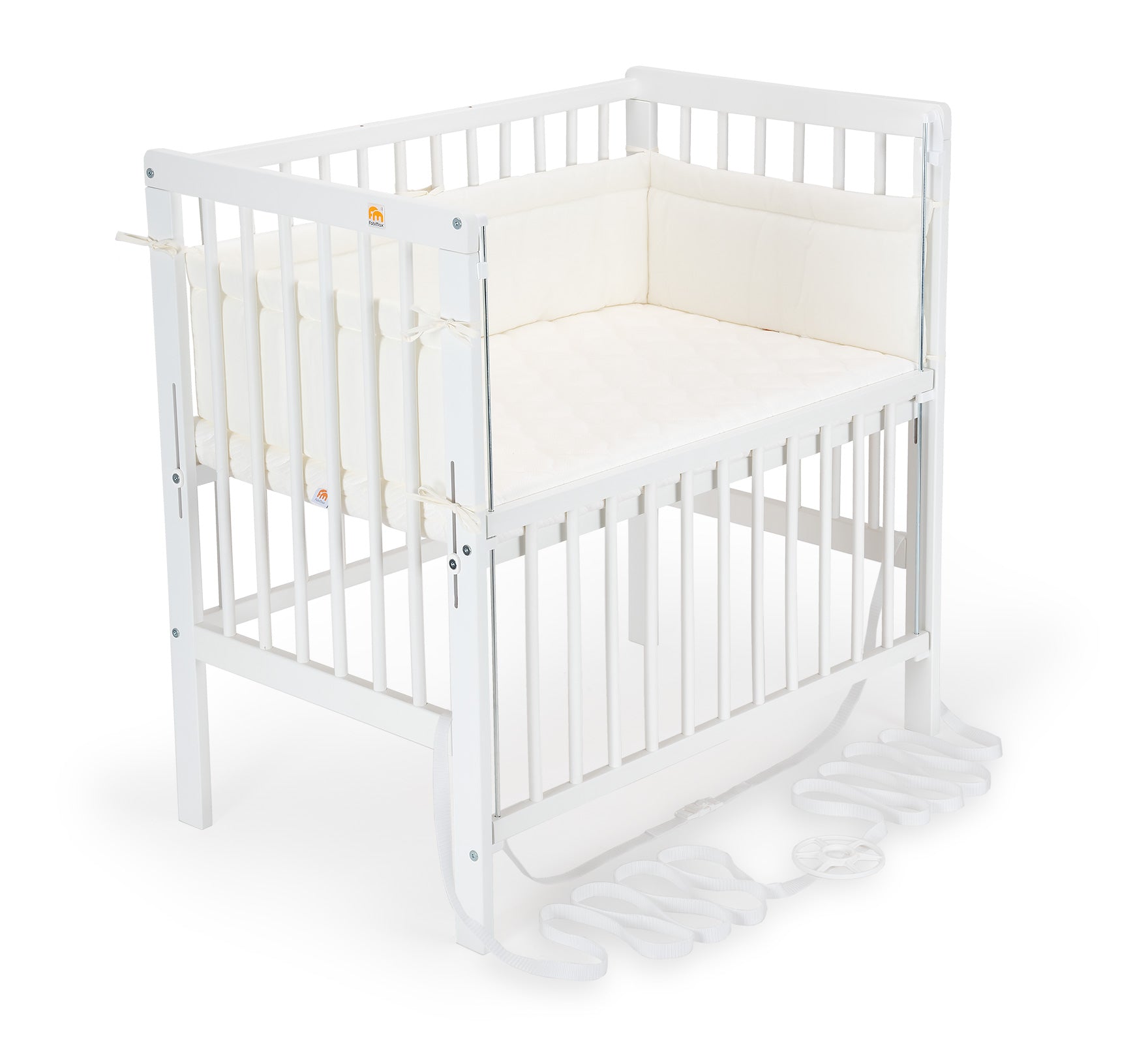 Beistellbett Boxspring Flex weiß