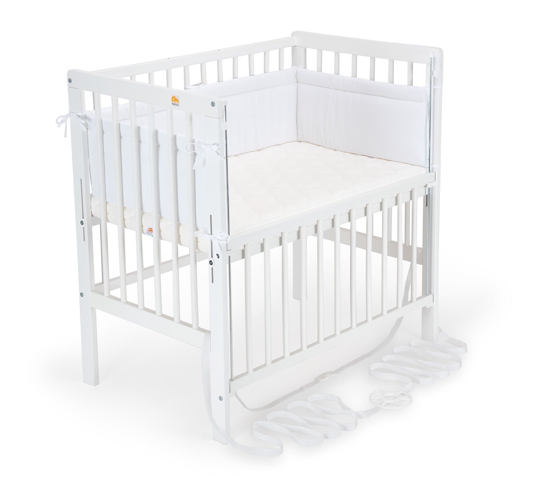 Beistellbett Boxspring Flex weiß