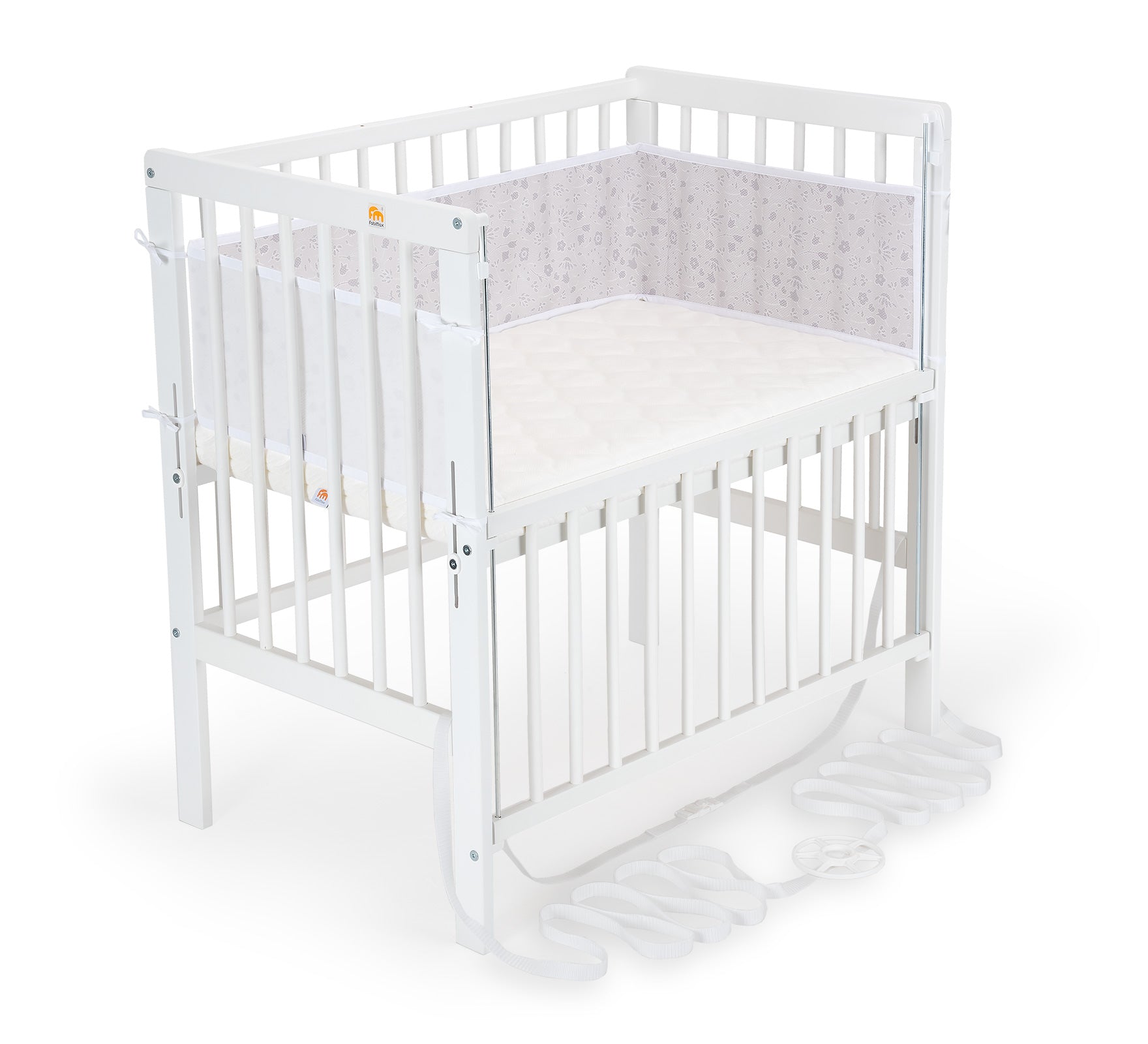 Beistellbett Boxspring Flex weiß