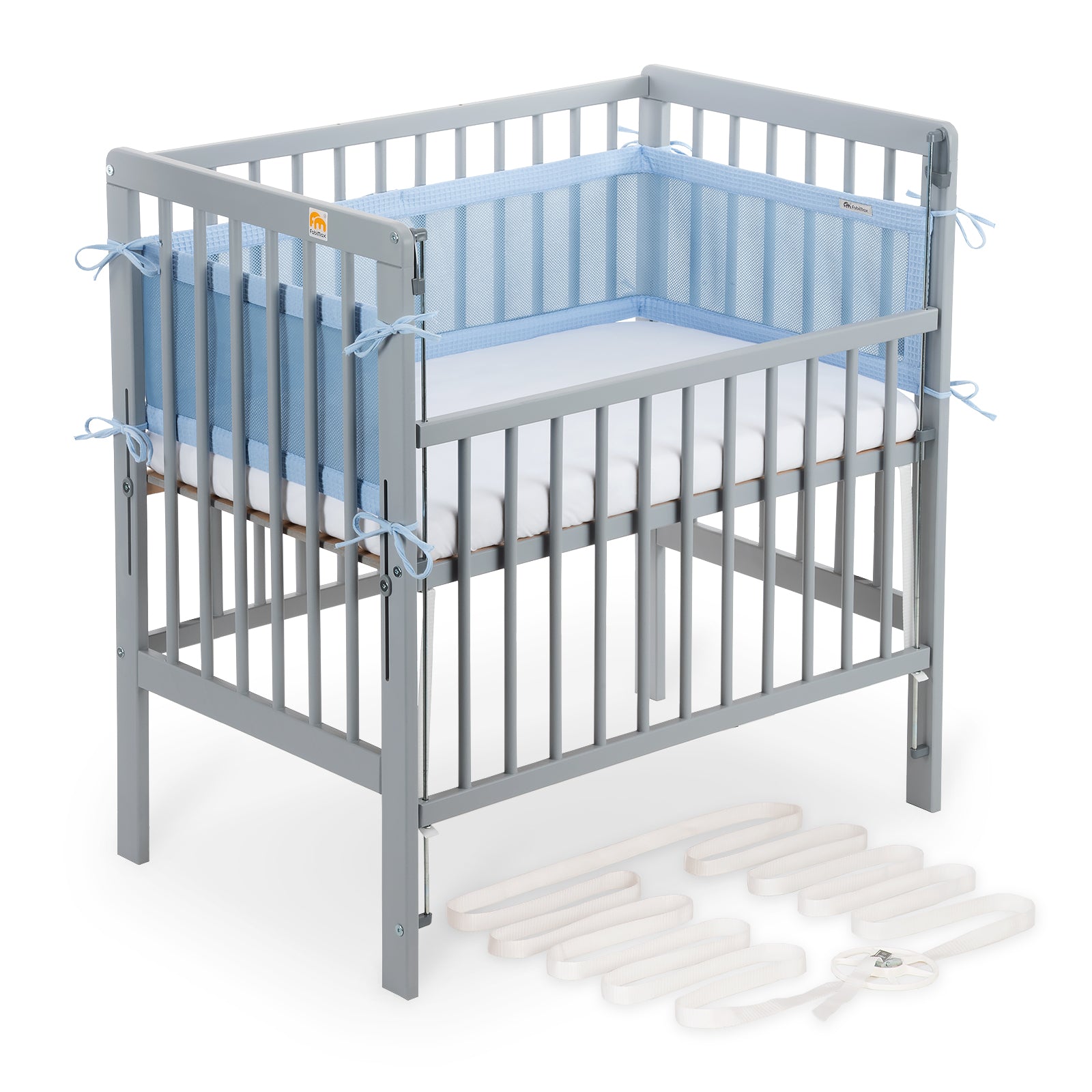 Beistellbett Boxspring Flex 26 grau