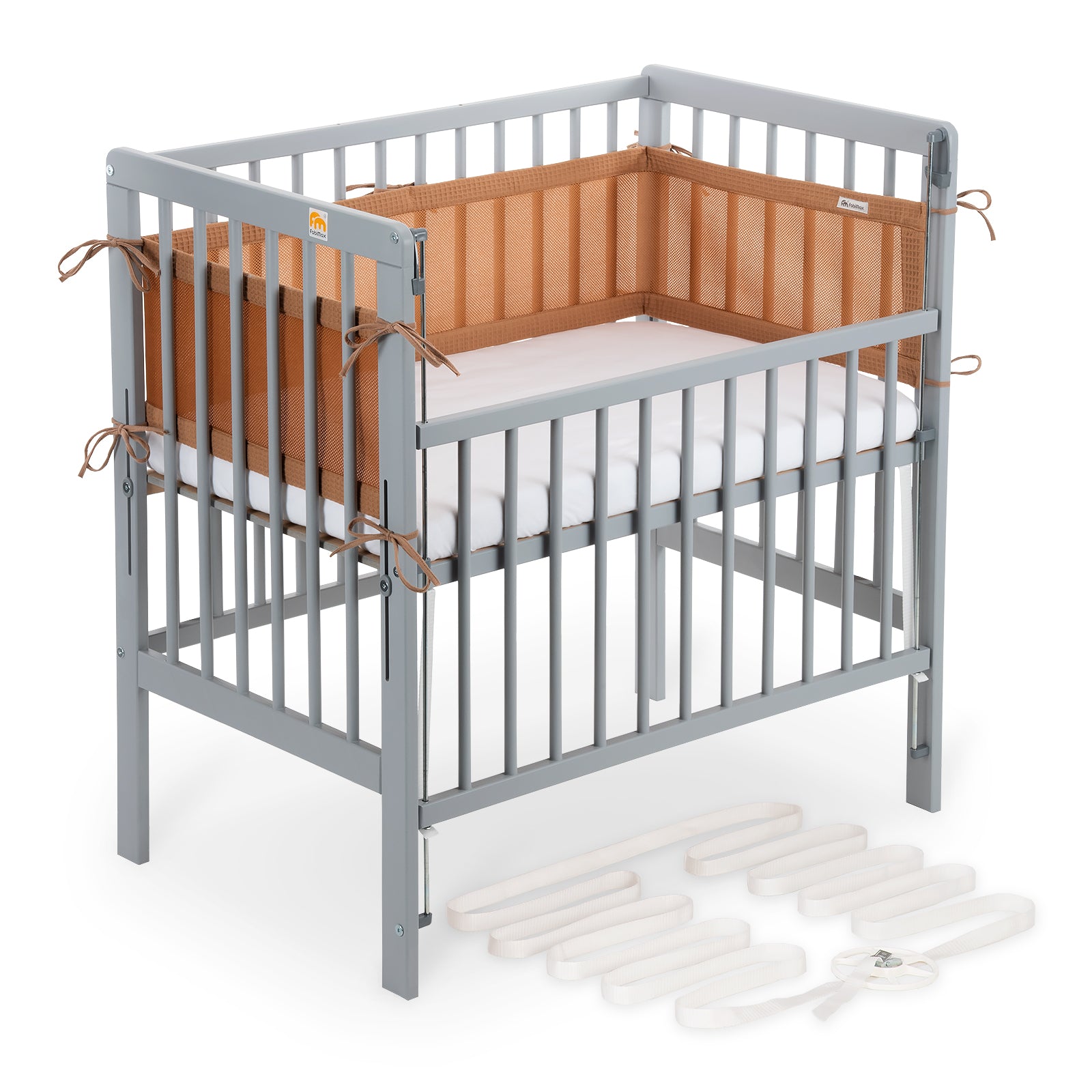 Beistellbett Boxspring Flex 26 grau