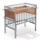 Beistellbett Boxspring Flex 26 grau