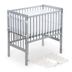 Beistellbett Boxspring Flex 26 grau