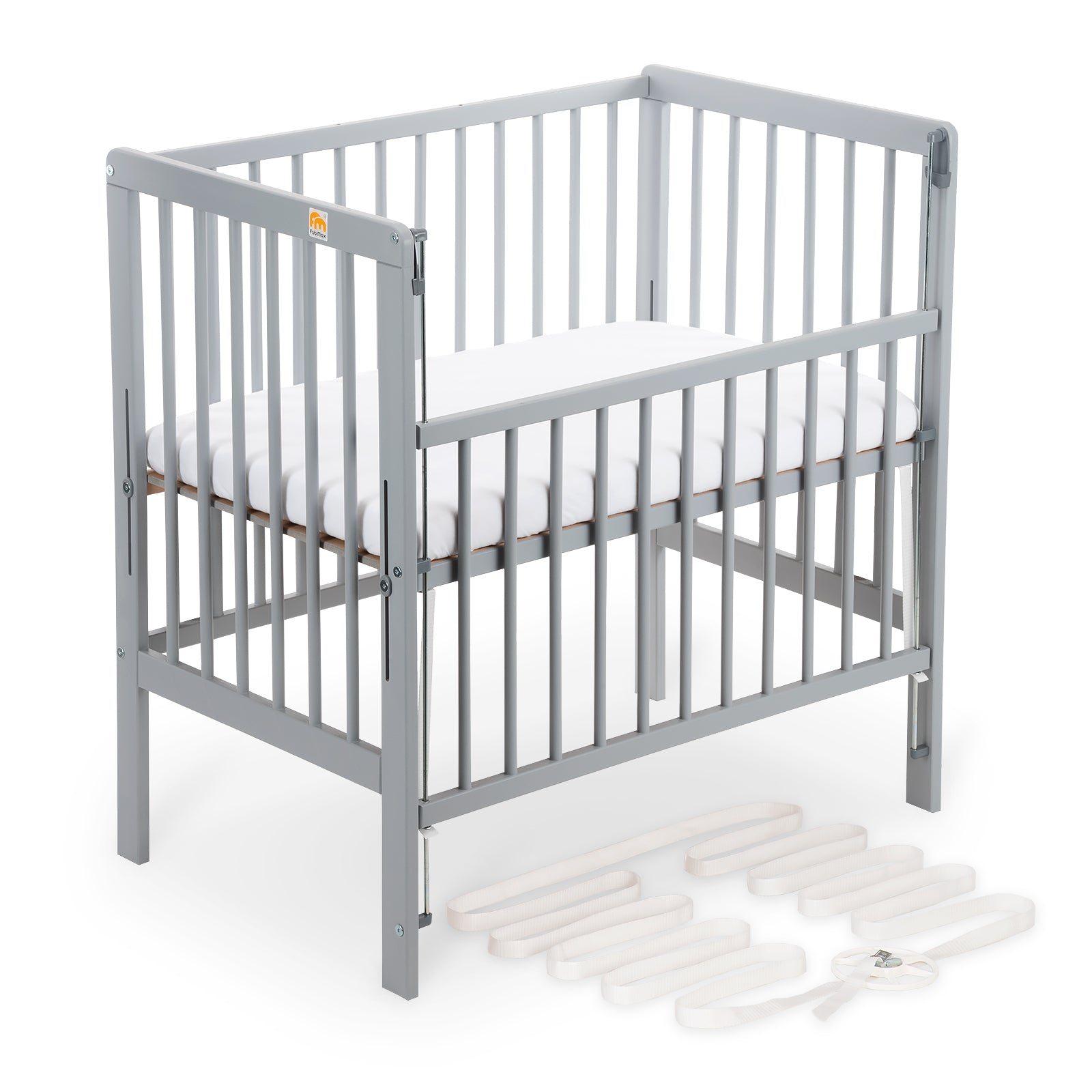 Beistellbett Boxspring Flex 26 grau