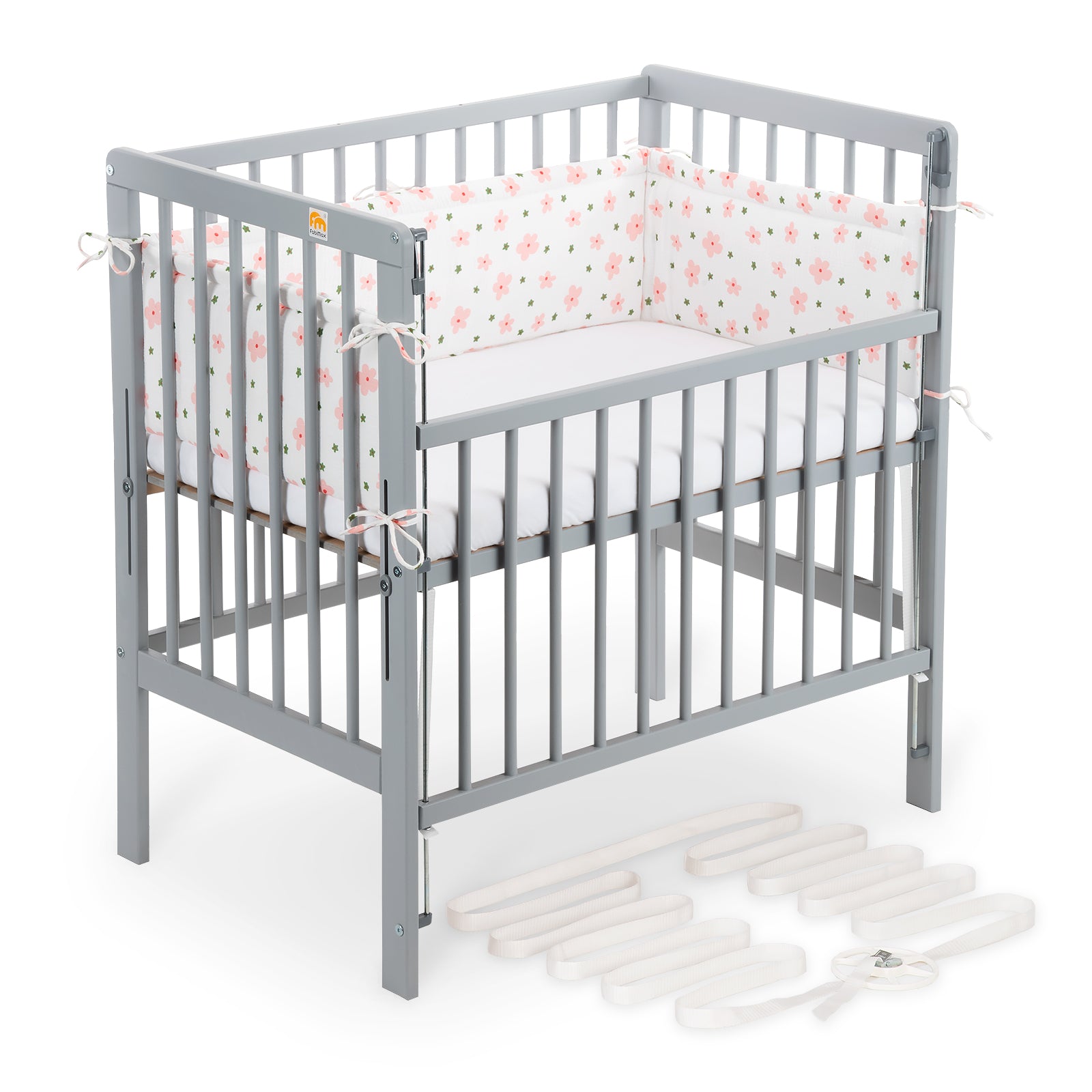 Beistellbett Boxspring Flex 26 grau