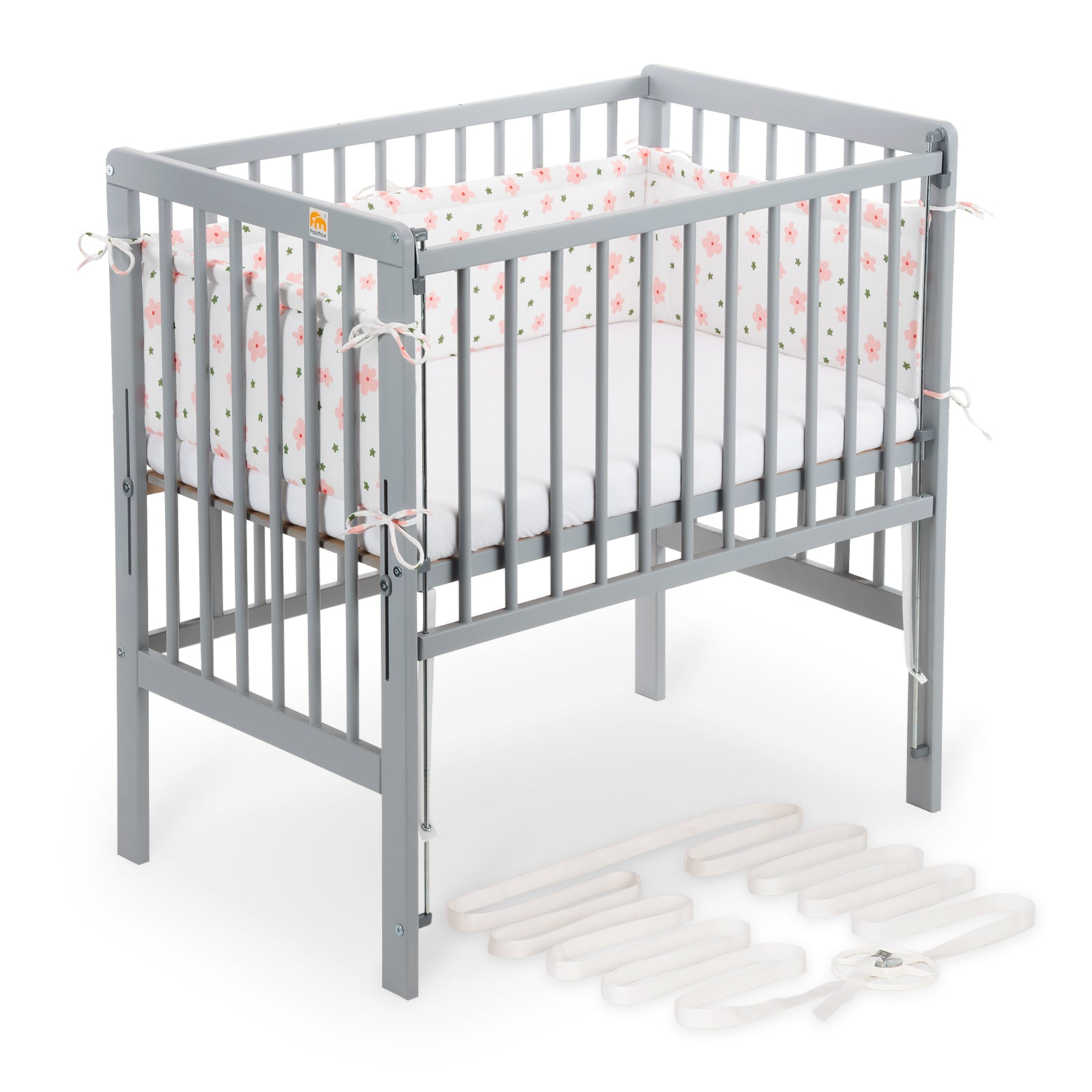 Beistellbett Boxspring Flex 26 grau