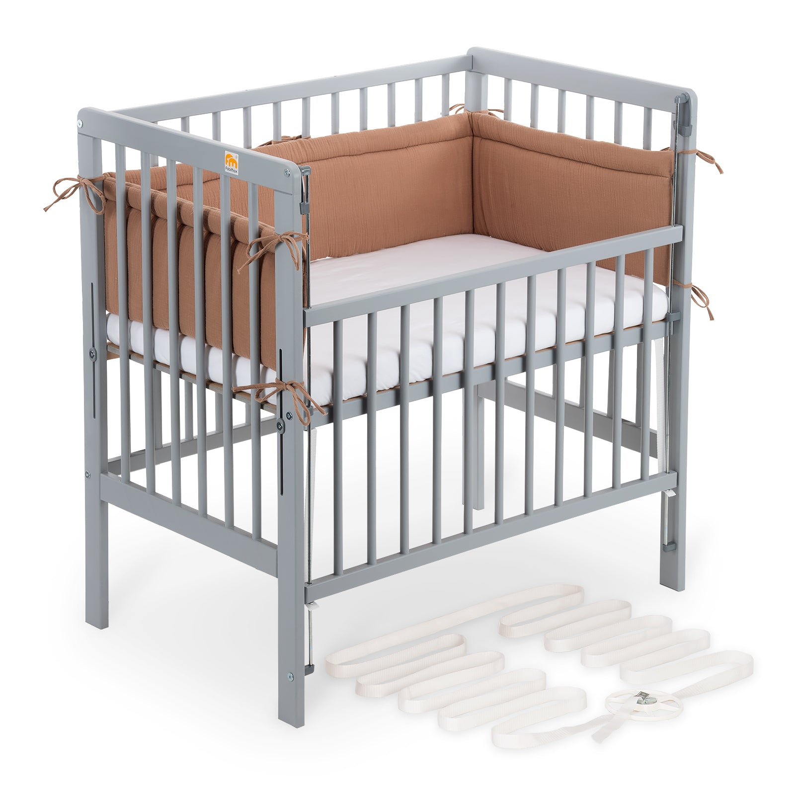 Beistellbett Boxspring Flex 26 grau