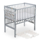 Beistellbett Boxspring Flex 26 grau