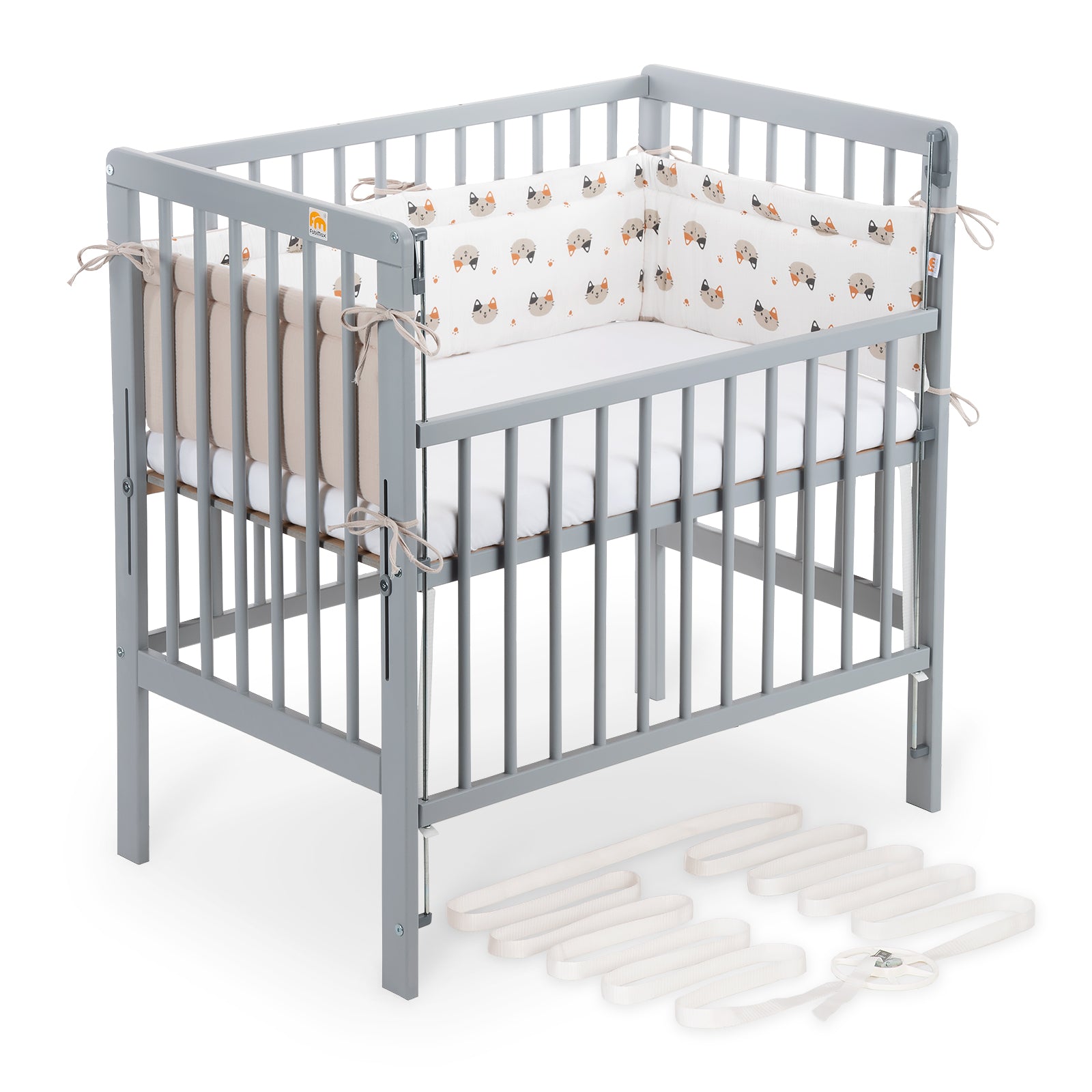 Beistellbett Boxspring Flex 26 grau