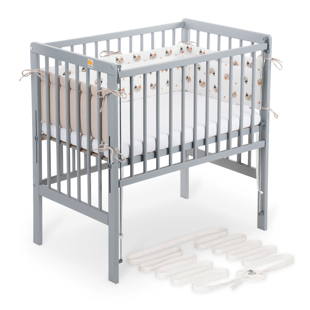 Beistellbett Boxspring Flex 26 grau