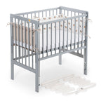 Beistellbett Boxspring Flex 26 grau