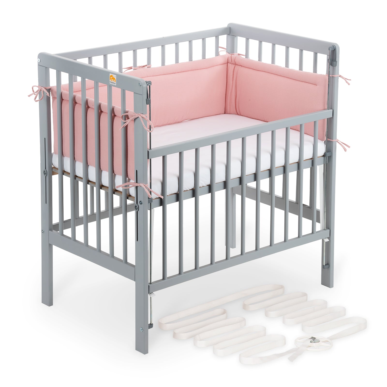 Beistellbett Boxspring Flex 26 grau