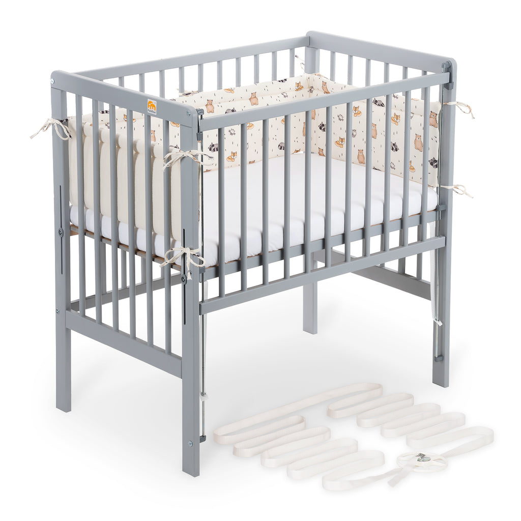 Beistellbett Boxspring Flex 26 grau