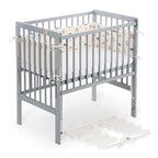 Beistellbett Boxspring Flex 26 grau