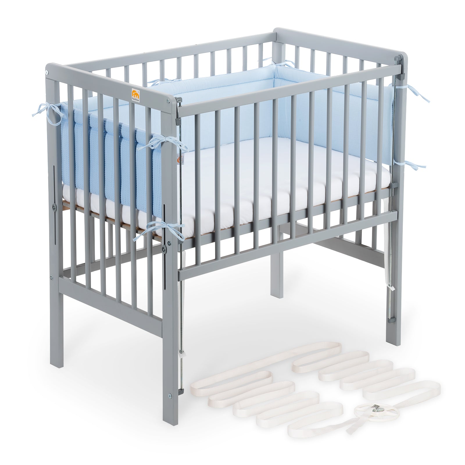 Beistellbett Boxspring Flex 26 grau