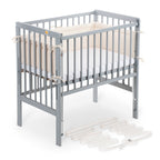 Beistellbett Boxspring Flex 26 grau