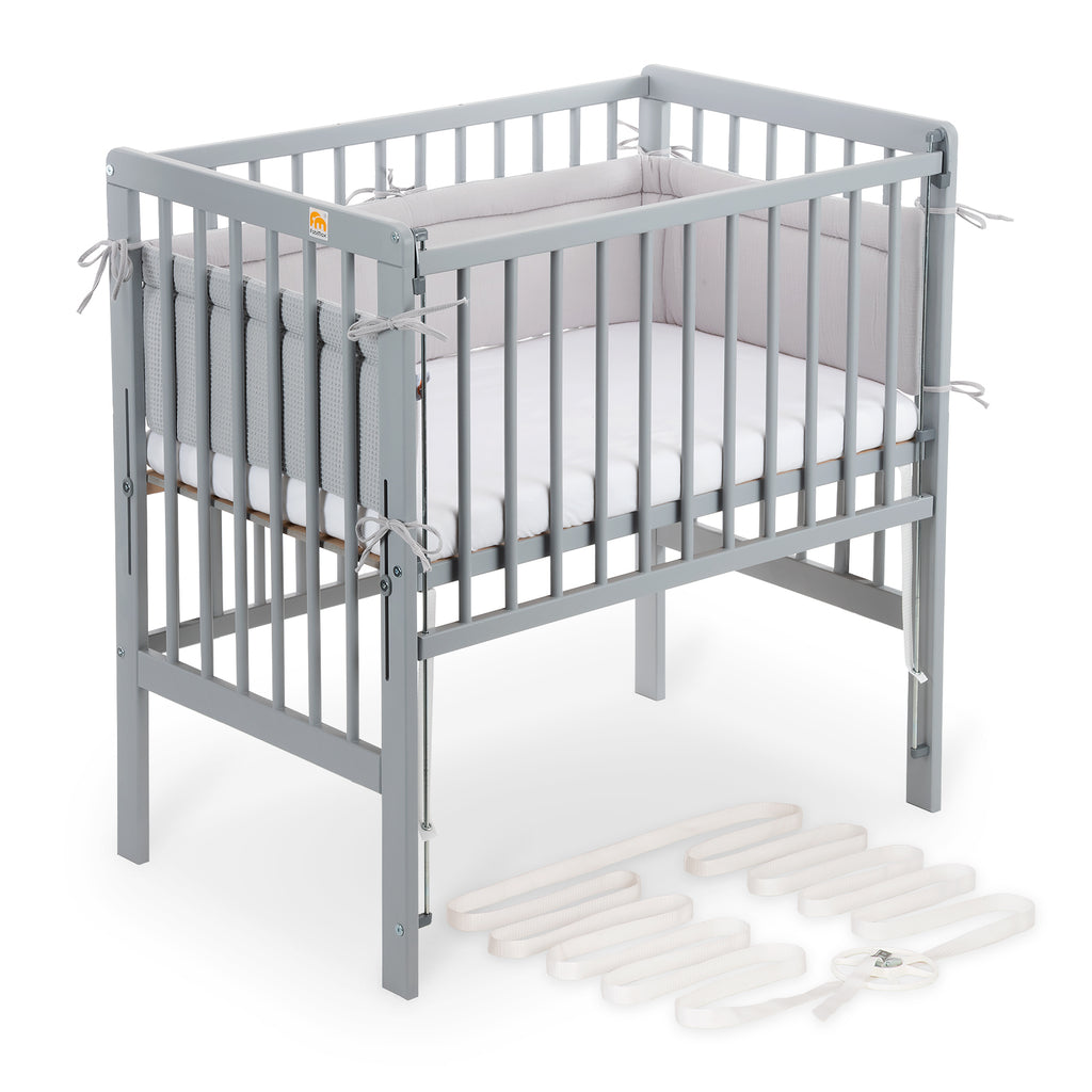 Beistellbett Boxspring Flex 26 grau