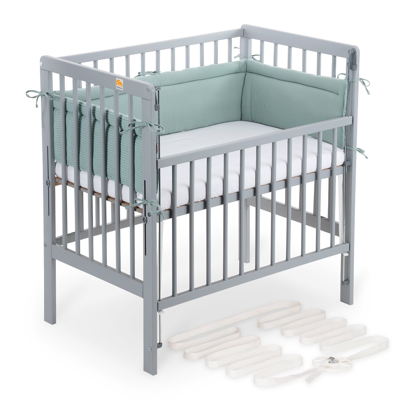 Beistellbett Boxspring Flex 26 grau