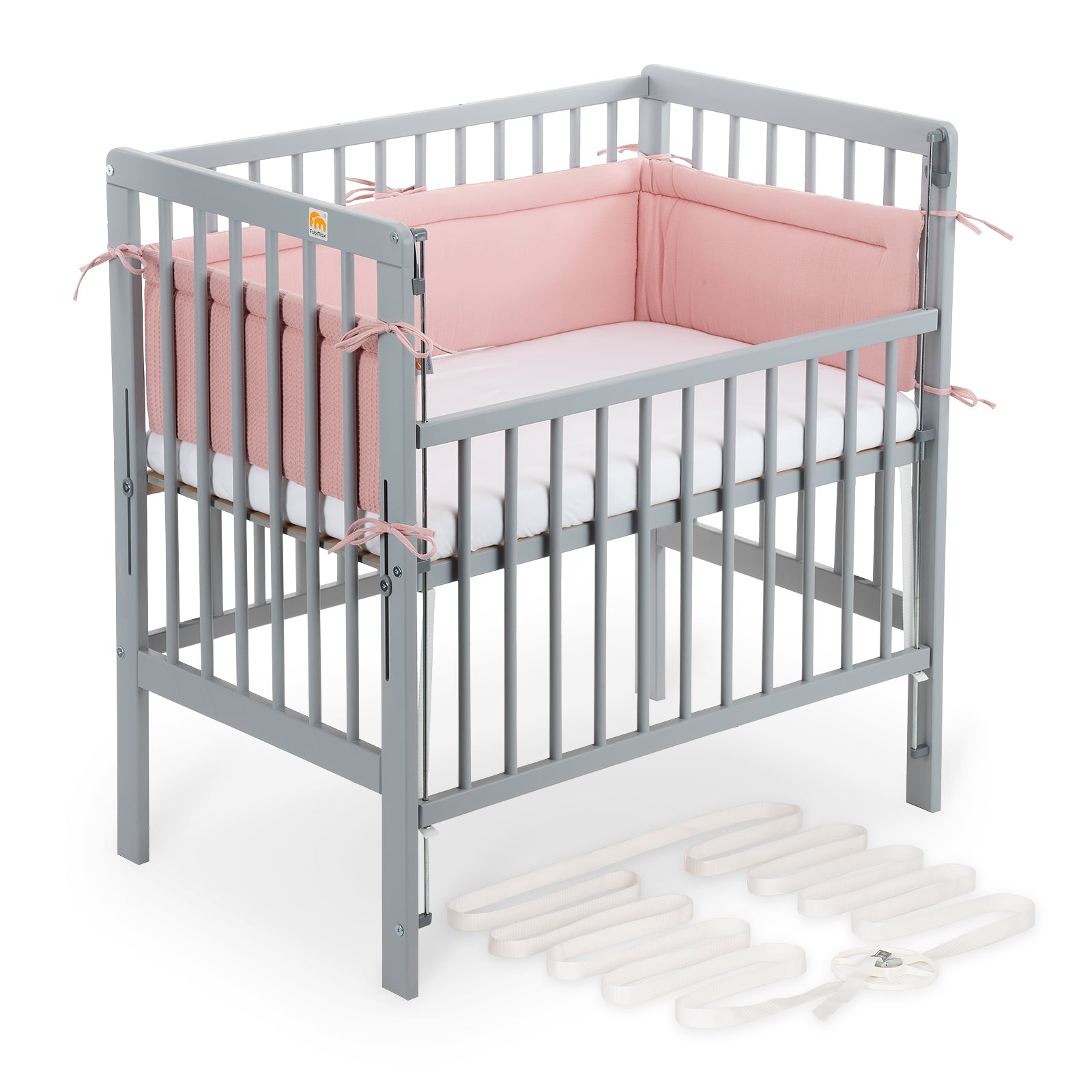 Beistellbett Boxspring Flex 26 grau