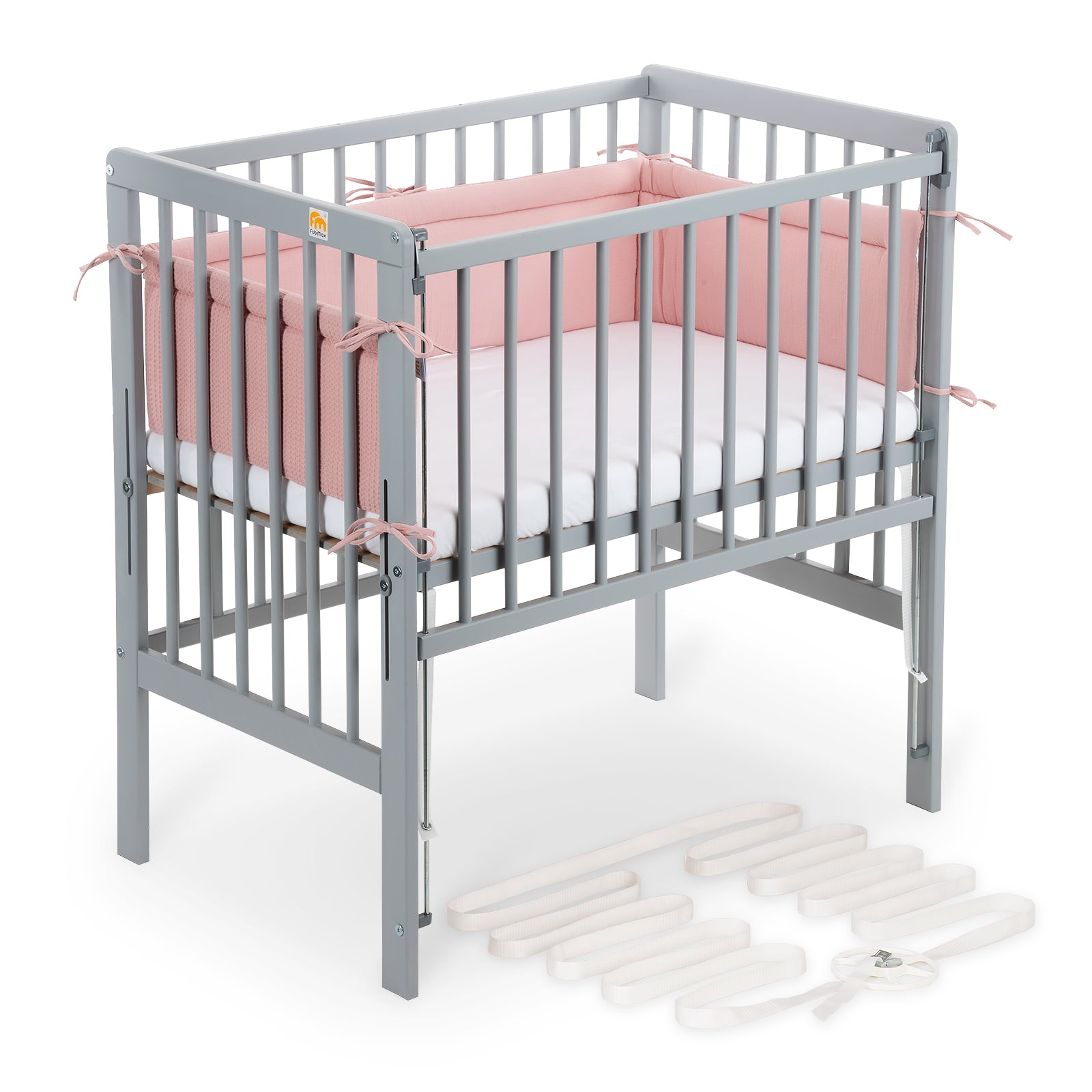 Beistellbett Boxspring Flex 26 grau