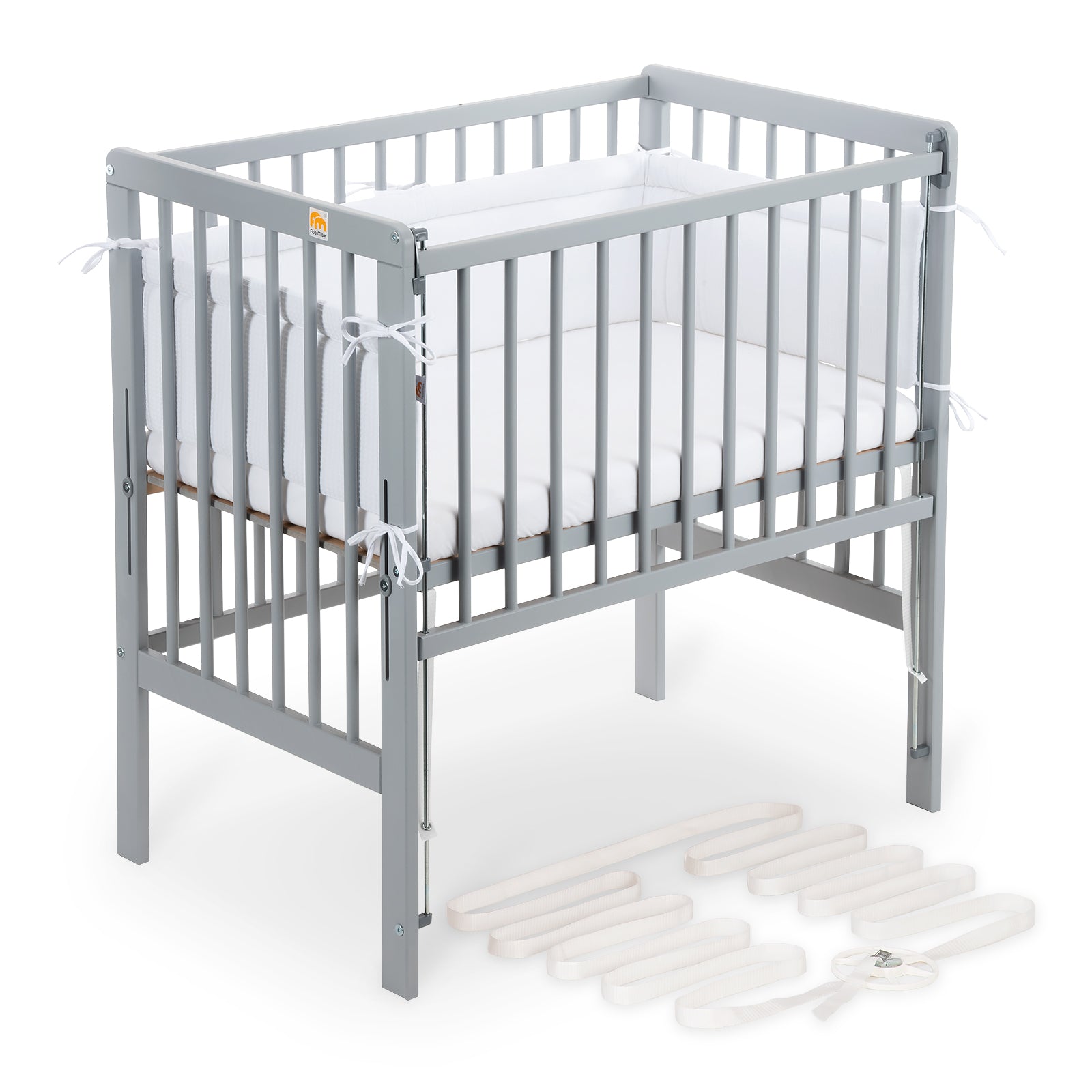 Beistellbett Boxspring Flex 26 grau