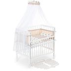 Co-sleeper Boxspring Flex 26 White Complete Set Blanket/Pillow