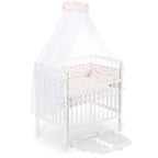 Co-sleeper Boxspring Flex 26 White Complete Set Blanket/Pillow