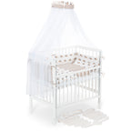 Co-sleeper Boxspring Flex 26 White Complete Set Blanket/Pillow