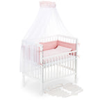 Co-sleeper Boxspring Flex 26 White Complete Set Blanket/Pillow
